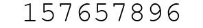 Number 157657896.
