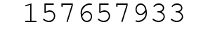 Number 157657933.