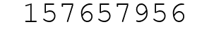 Number 157657956.