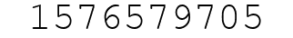 Number 1576579705.