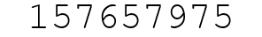Number 157657975.