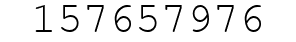 Number 157657976.