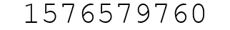 Number 1576579760.