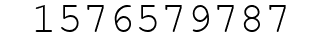Number 1576579787.