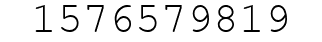 Number 1576579819.