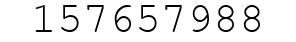 Number 157657988.
