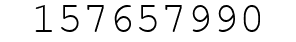 Number 157657990.