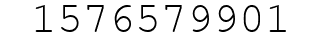 Number 1576579901.