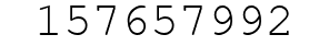 Number 157657992.