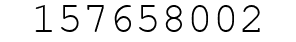 Number 157658002.