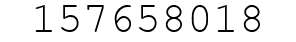 Number 157658018.