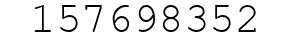 Number 157698352.