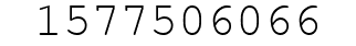 Number 1577506066.