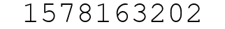 Number 1578163202.
