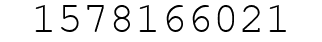 Number 1578166021.