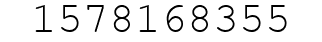 Number 1578168355.