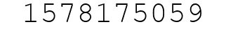 Number 1578175059.