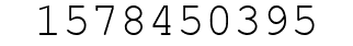 Number 1578450395.