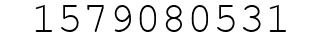 Number 1579080531.