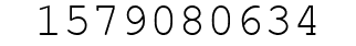 Number 1579080634.