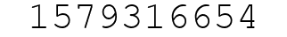 Number 1579316654.
