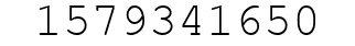 Number 1579341650.
