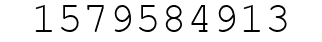 Number 1579584913.