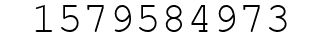 Number 1579584973.