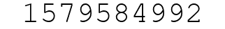 Number 1579584992.