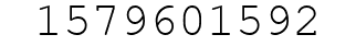 Number 1579601592.