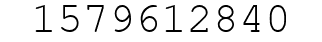 Number 1579612840.