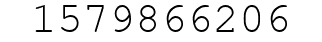 Number 1579866206.