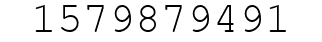 Number 1579879491.
