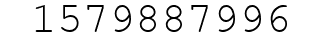 Number 1579887996.