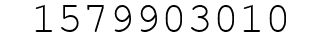 Number 1579903010.