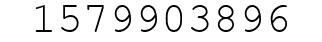 Number 1579903896.