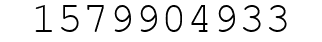 Number 1579904933.