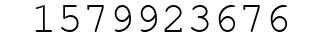 Number 1579923676.