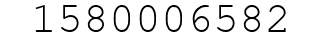 Number 1580006582.
