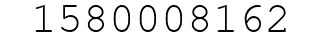 Number 1580008162.