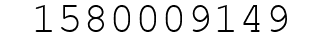 Number 1580009149.