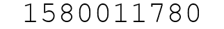 Number 1580011780.