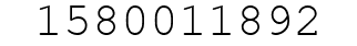 Number 1580011892.
