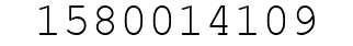 Number 1580014109.
