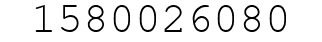 Number 1580026080.