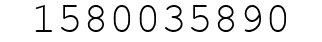 Number 1580035890.