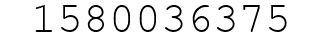 Number 1580036375.