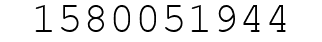 Number 1580051944.