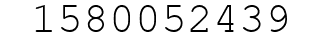 Number 1580052439.