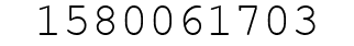 Number 1580061703.